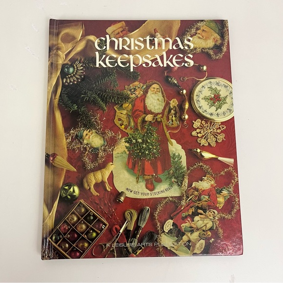 Christmas Keepsakes Book A Leisure Arts Publication Crosstitch Christmas Book 2 - Picture 16 of 16